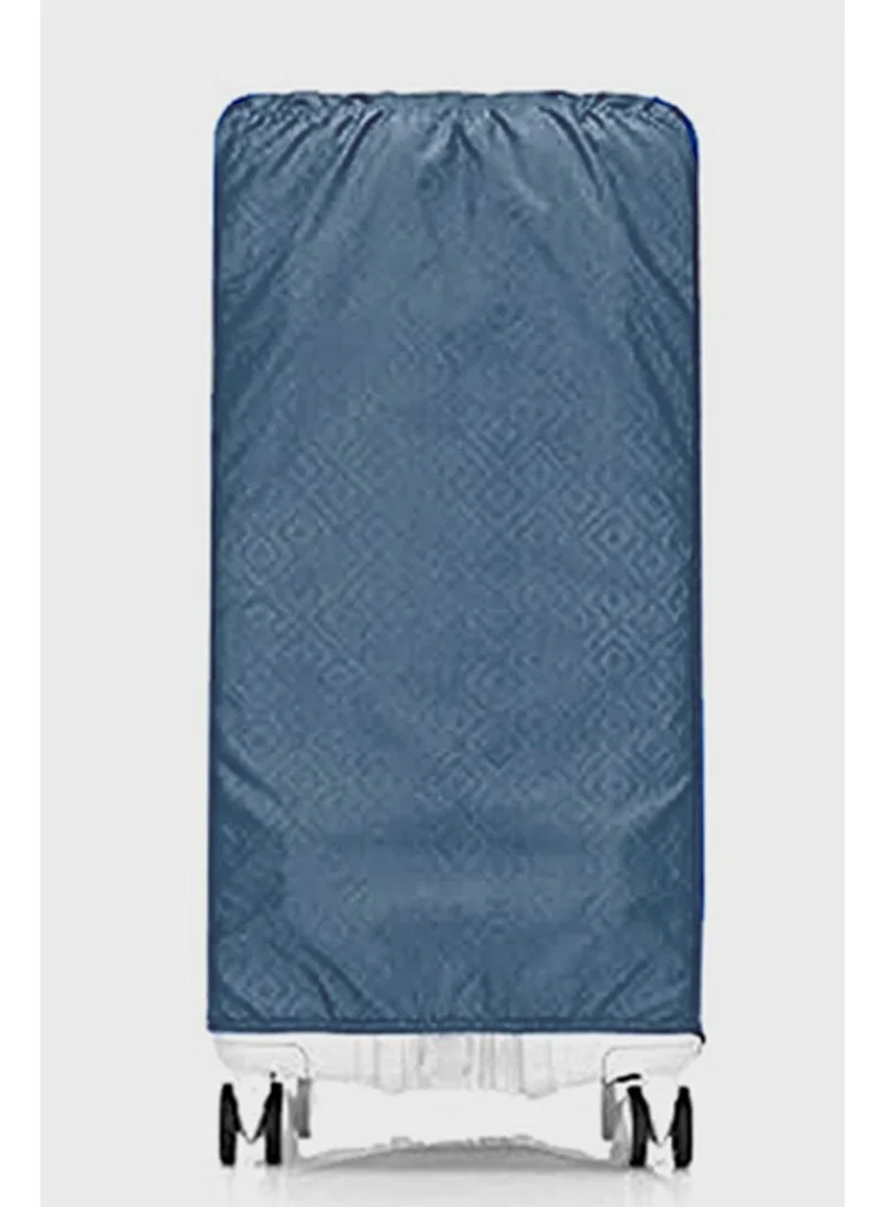 AMERICAN TOURISTER Antimicrobial Luggage Cover XL Navy|Travel-Friendly|Protects from Dust|Durable Material|Foldable & Compact|Antimicrobial